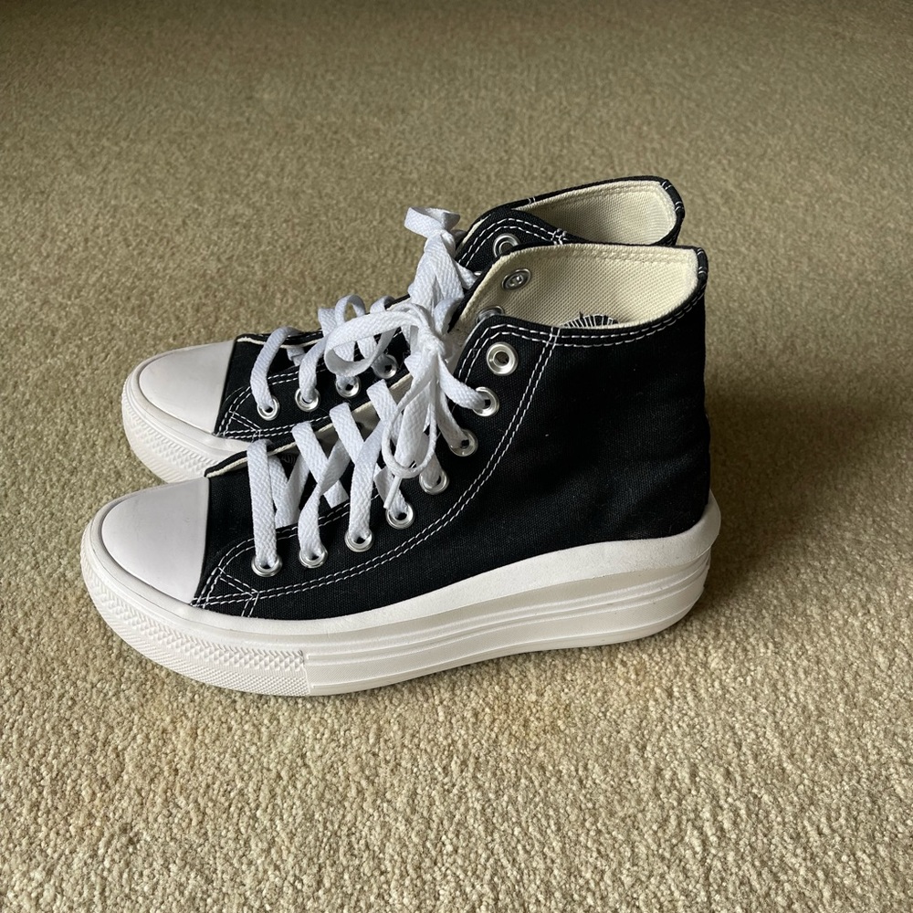 Converse platform high tops